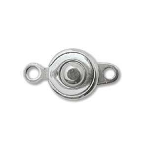 Ball and Socket Clasp Silver