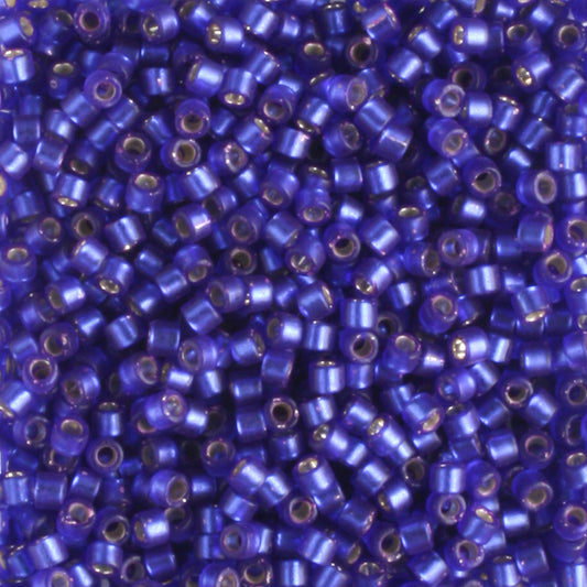 DB0696 Silver Lined Frosted Cobalt