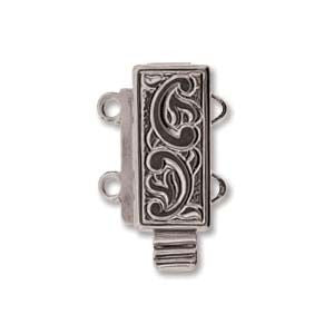 2 Strand Clasp Silver