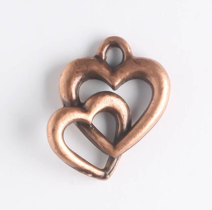 Charm - Double Heart