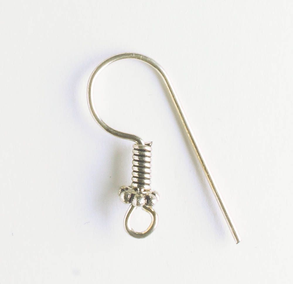 Earring, Silver - 5 Pair