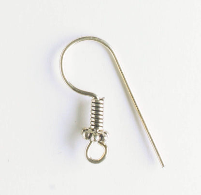 Earring, Silver - 5 Pair