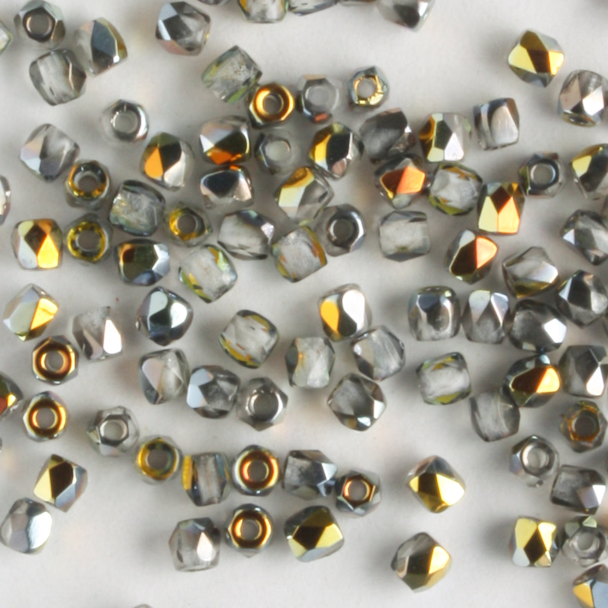 True 2mm Round Fire Polish Crystal Marea - 100 beads