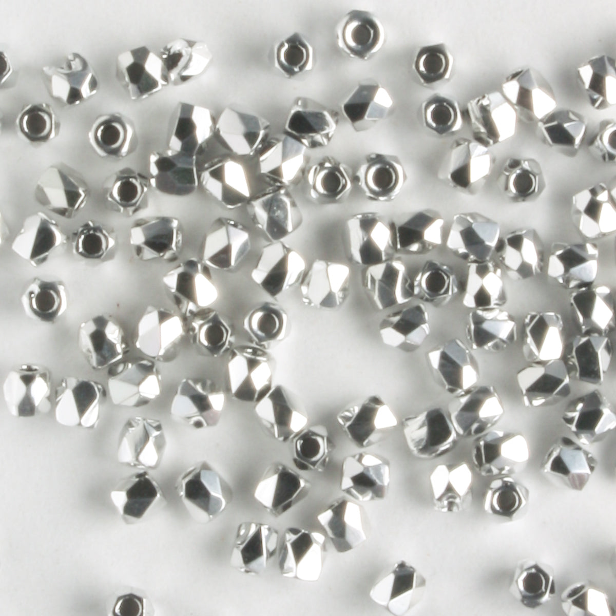 True 2mm Round Fire Polish Crystal Full Labrador - 100 beads