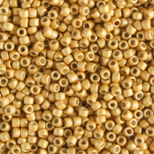 15/0 PermaFinish Galvanized Matte Starlight - 5 grams