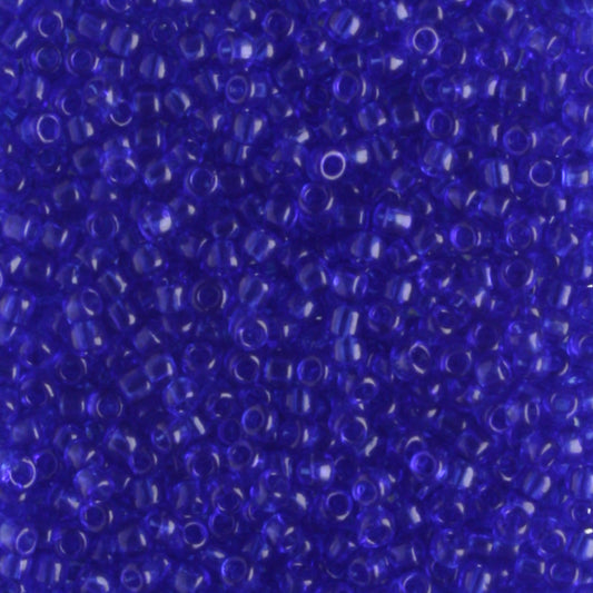 15/0 Transparent Cobalt - 5 grams