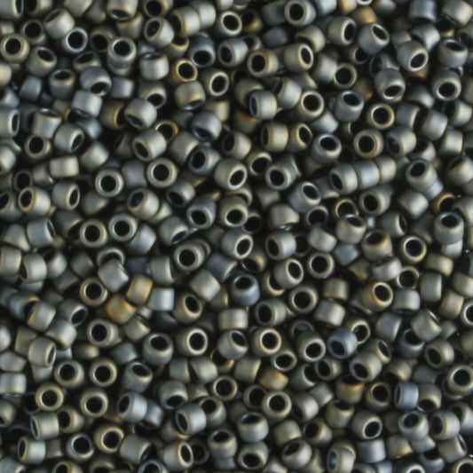 15/0 Matte Iris Gray - 5 grams