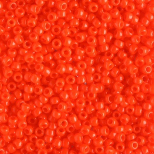 15/0 Opaque Sunset Orange - 5 grams
