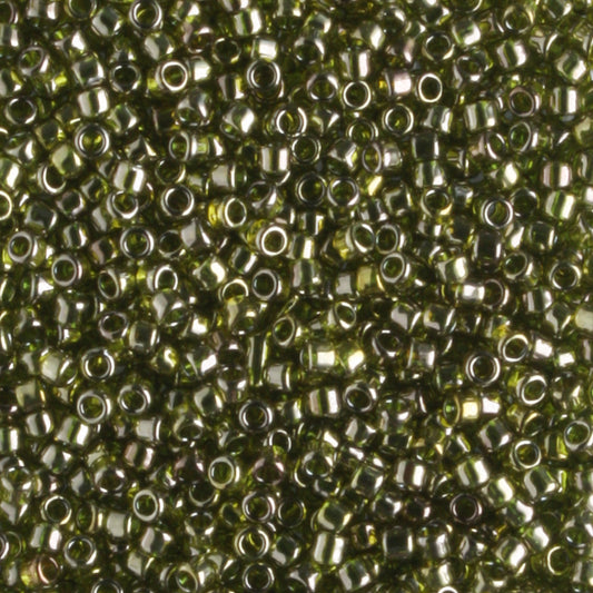 15/0 Gold Luster Green Tea - 5 grams