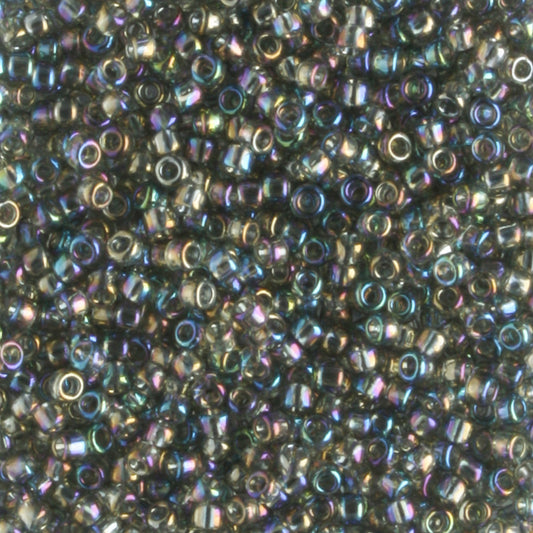 15/0 Transparent Rainbow Gray - 5 grams