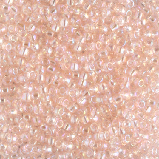 15/0 Transparent Rainbow Rosaline - 5 grams