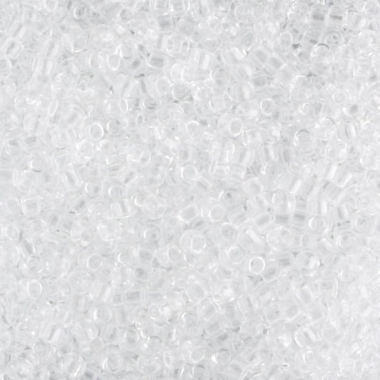 15/0 Transparent Crystal - 5 grams