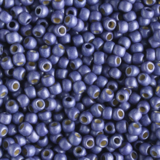 11/0 PermaFinish Galvanized Frosted Metallic Polaris - 10 grams