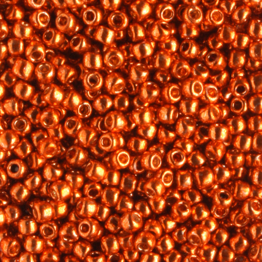 11/0 PermaFinish Galvanized Saffron - 10 grams