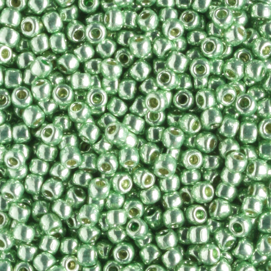 11/0 PermaFinish Galvanized Sea Foam - 10 grams