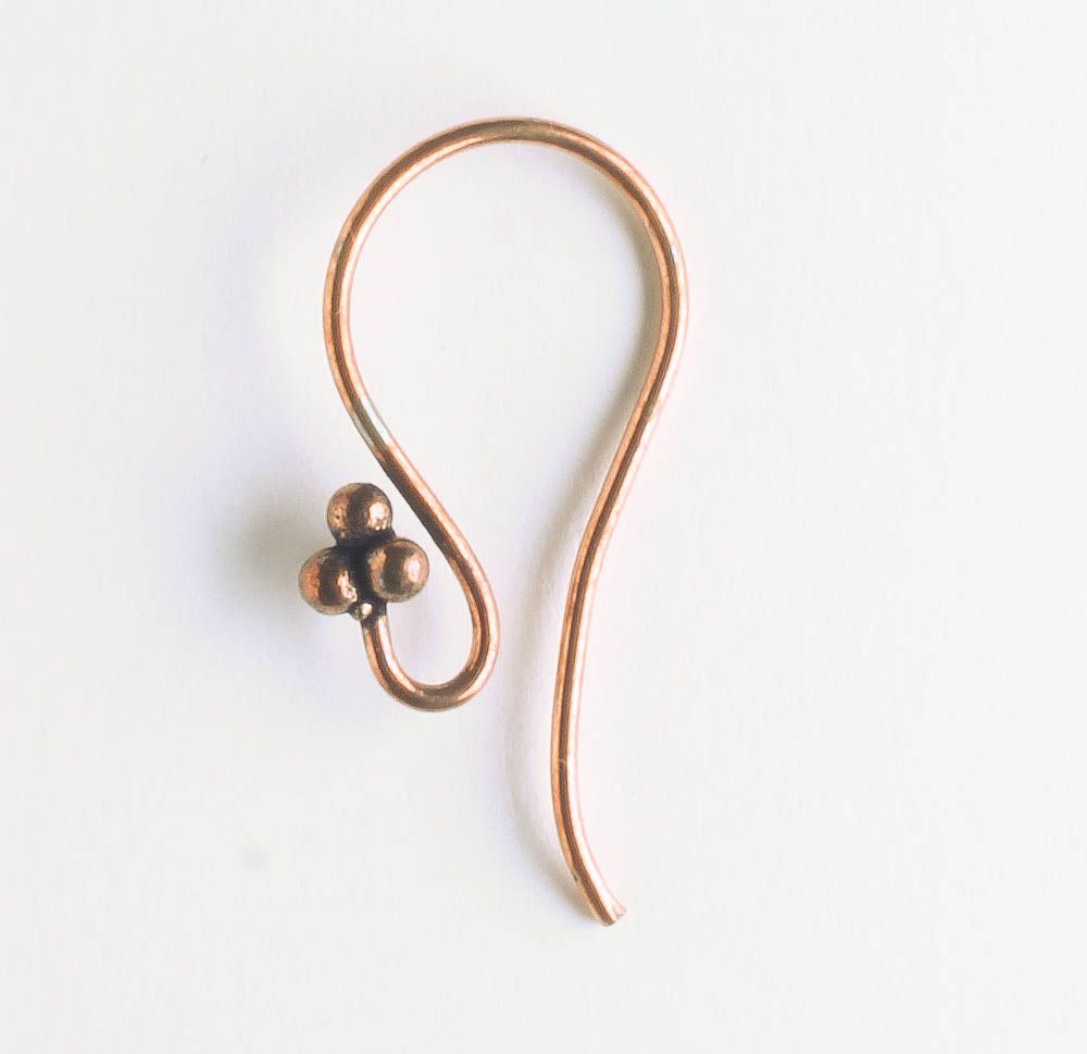 Earring, Copper - 5 Pair
