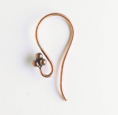 Earring, Copper - 5 Pair