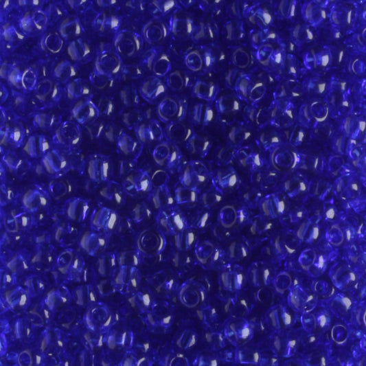11/0 Transparent Cobalt - 10 grams