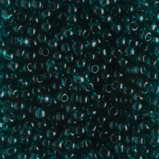 11/0 Transparent Capri Blue - 10 grams