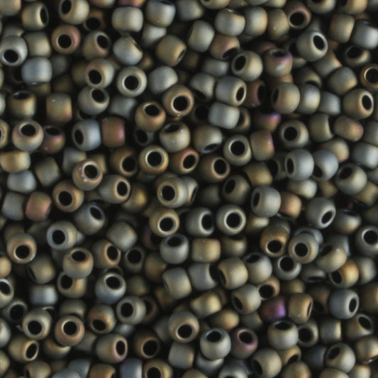 11/0 Matte Iris Gray - 10 grams