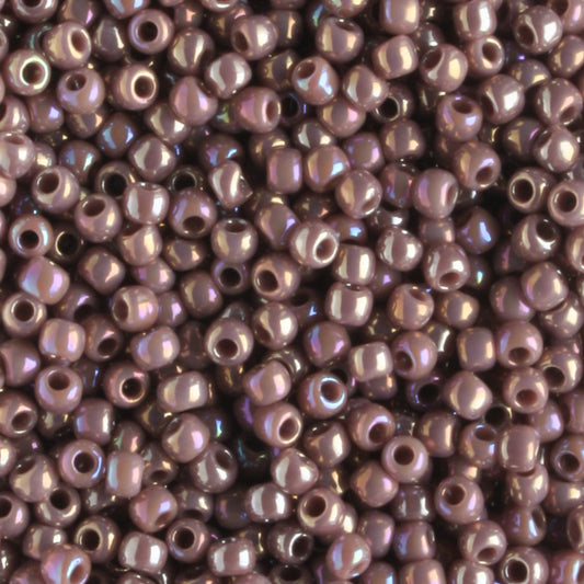 11/0 Opaque Rainbow Lavender  - 10 grams