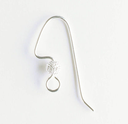Earring, Silver - 5 Pair