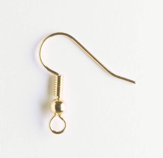 Earring, Gold - 5 Pair