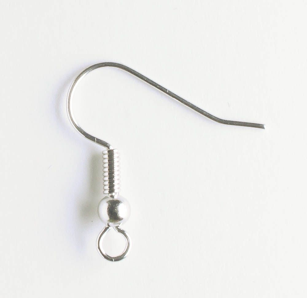 Earring, Silver - 5 Pair