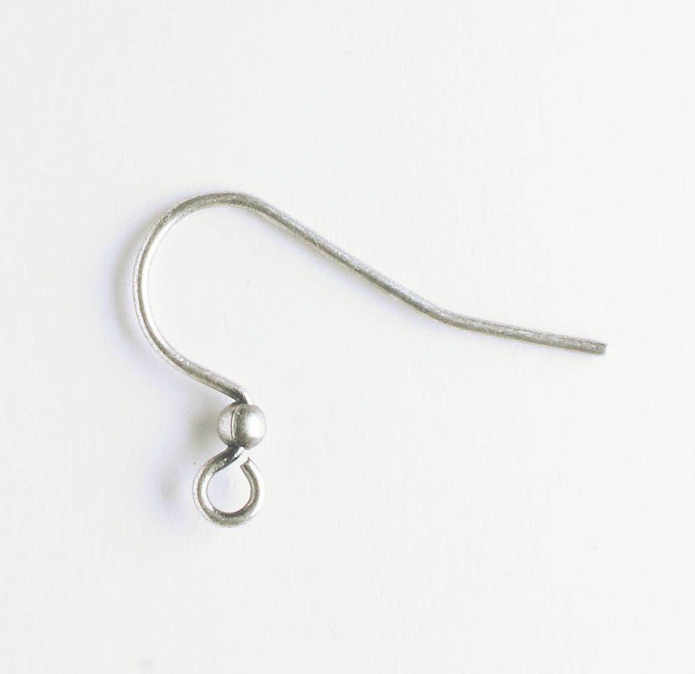 Earring, Antique Silver - 5 Pair