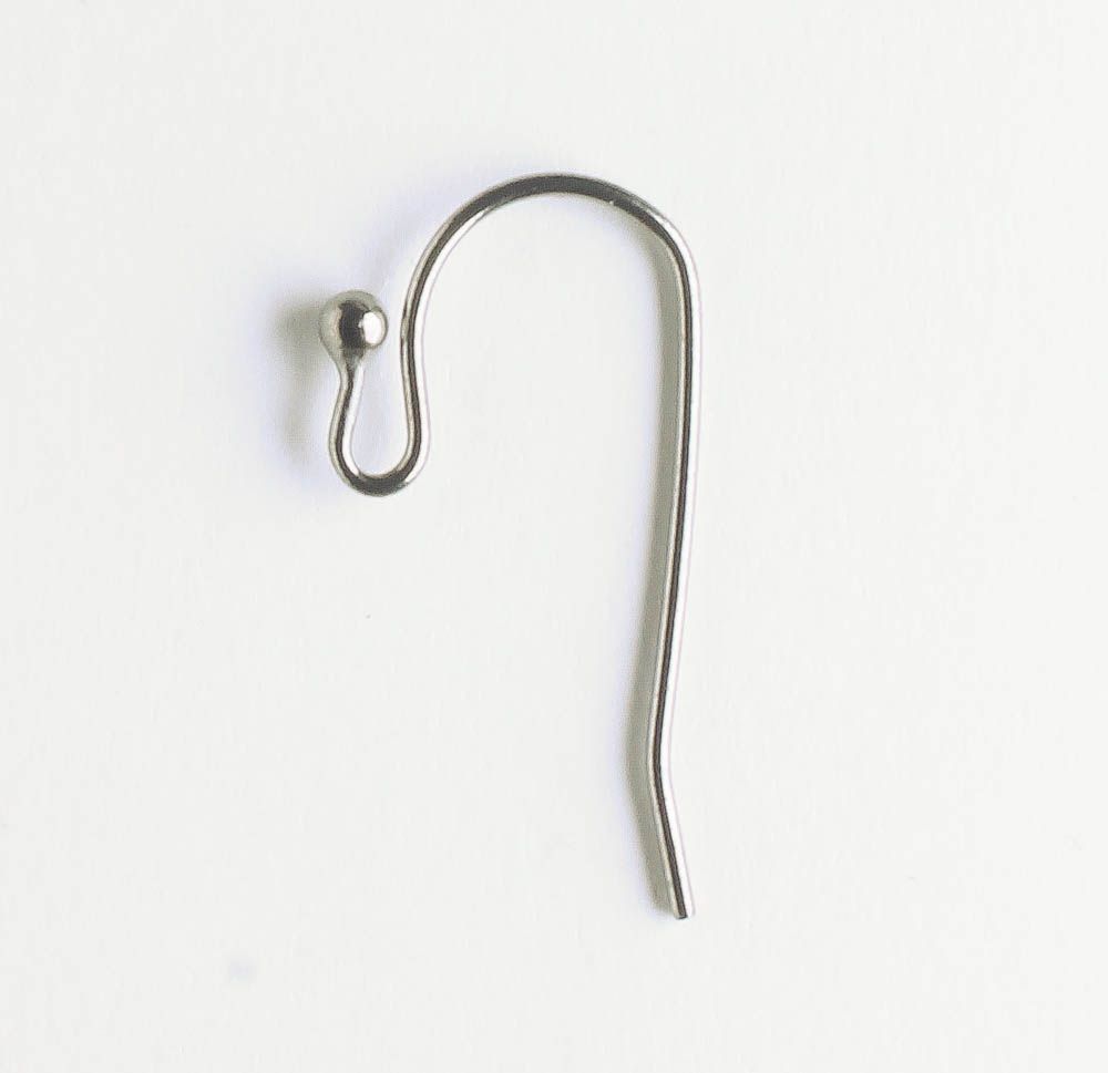 Earring, Black Oxide - 5 Pair