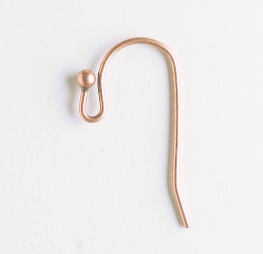 Earring, Antique Copper - 5 Pair