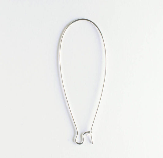 Earring, Silver - 5 Pair