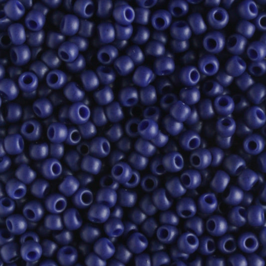 11/0 Semi Glazed Navy Blue - 10 grams