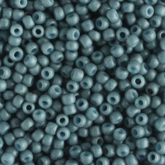11/0 Semi Glazed Blue Turquoise - 10 grams