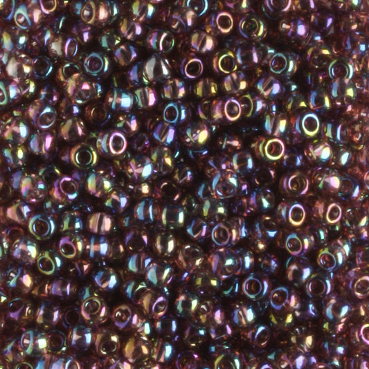 11/0 Transparent Rainbow Medium Amethyst - 10 grams