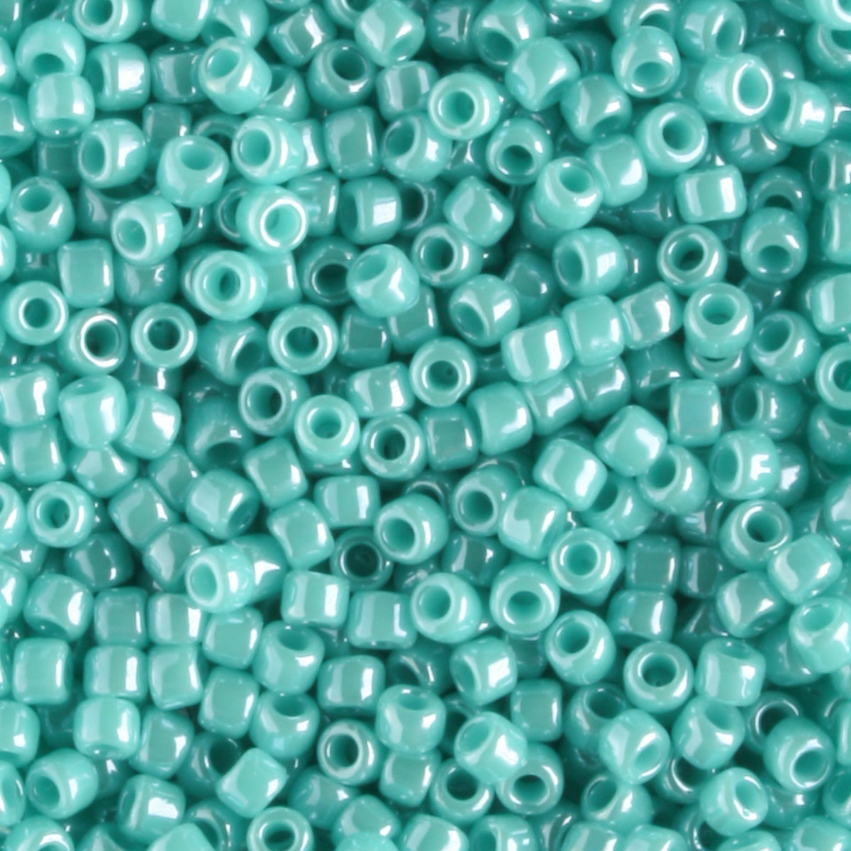 11/0 Opaque Luster Turquoise - 10 grams