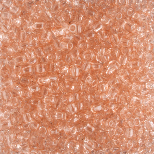 11/0 Transparent Rosaline - 10 grams