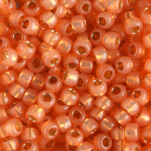 8/0 PermaFinish Silver Lined Milky Grapefruit - 10 grams