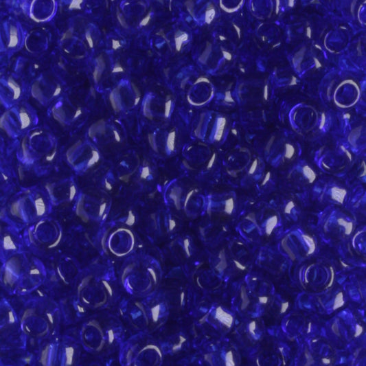 8/0 Transparent Cobalt - 10 grams