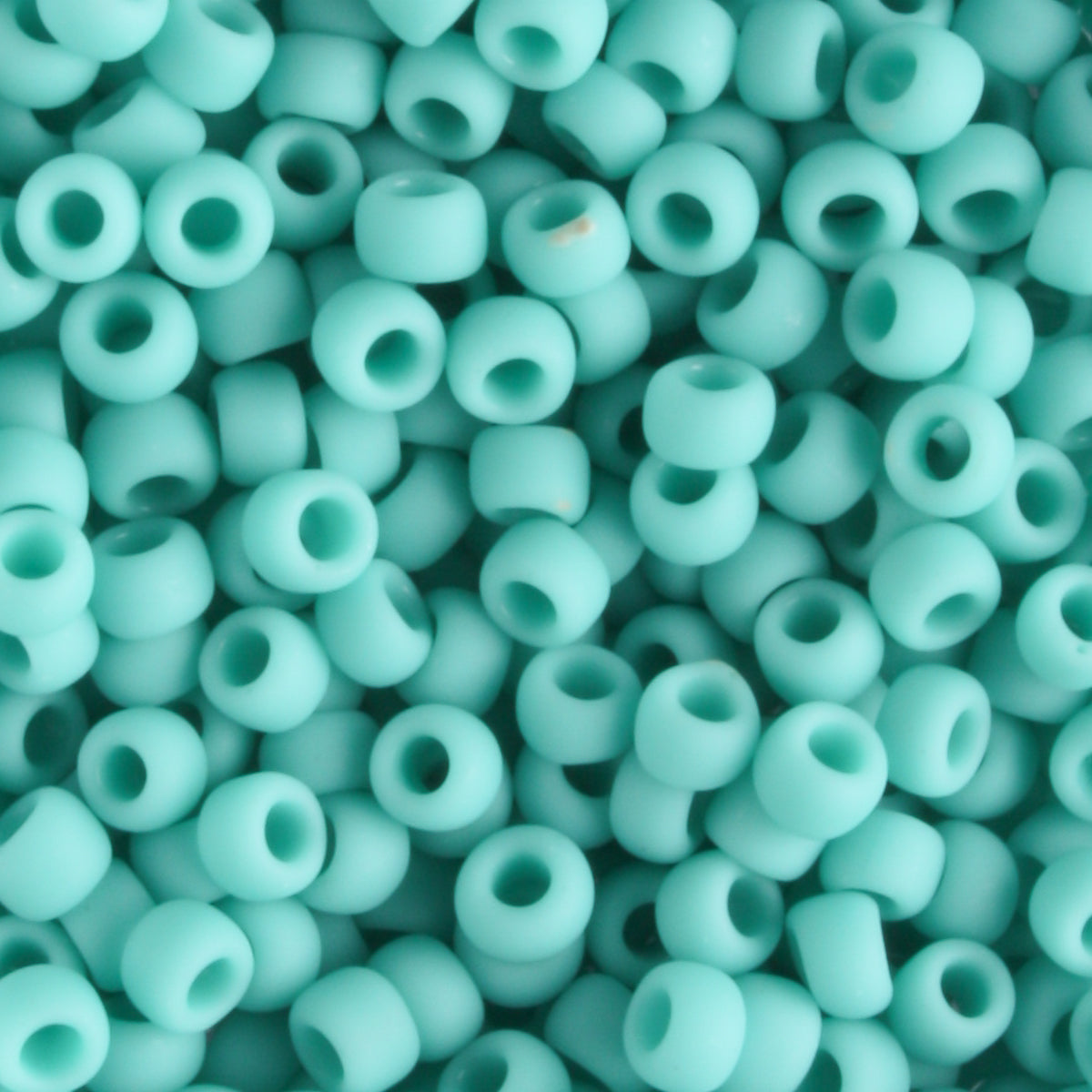 8/0 Opaque Frosted Turquoise - 10 grams