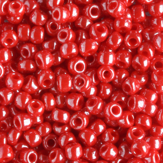 8/0 Opaque Luster Cherry - 10 grams
