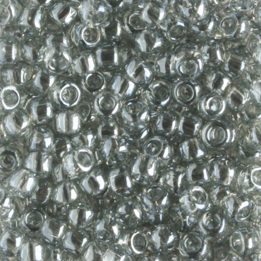 8/0 Transparent Luster Black Diamond - 10 grams