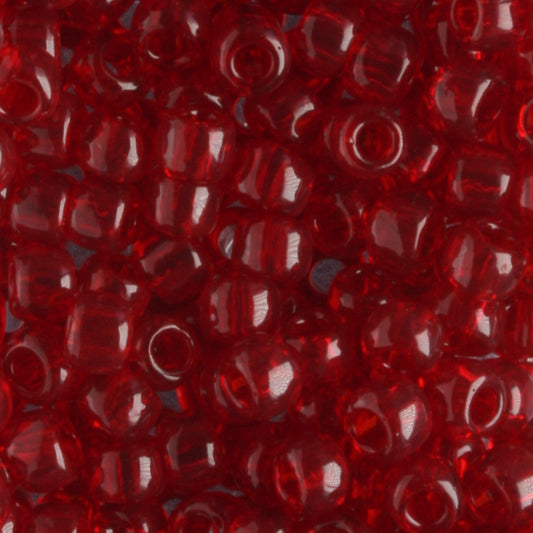 6/0 Transparent Garnet - 10 grams