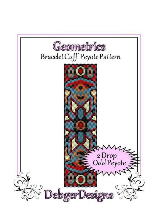 Geometrics Bracelet Pattern - PDF