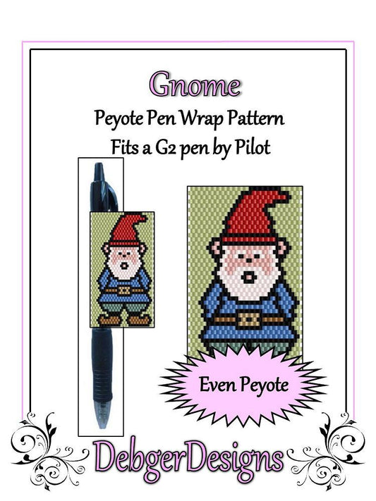 Gnome Pen Wrap Pattern - PDF