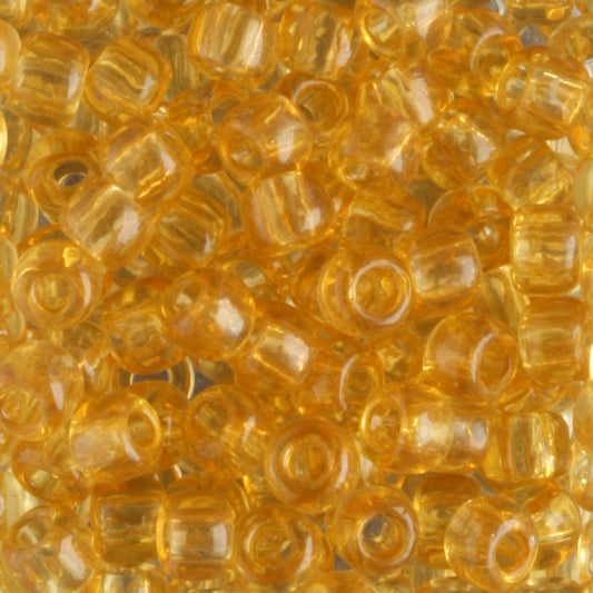6/0 Transparent Light Topaz - 10 grams