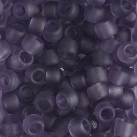 6/0 Transparent Frosted Sugar Plum - 10 grams