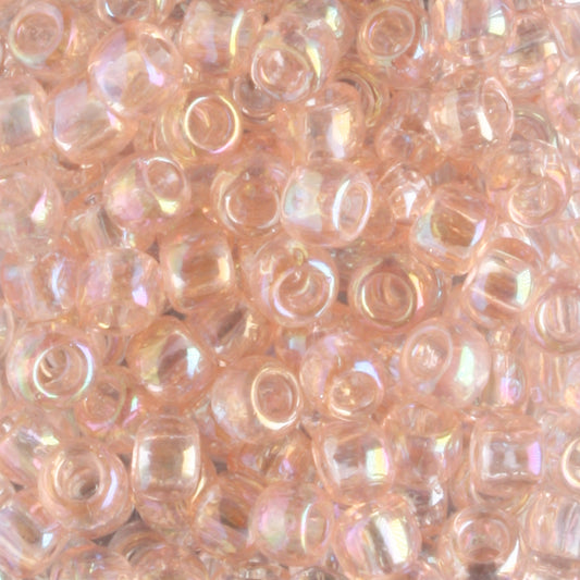 6/0 Transparent Rainbow Rosaline - 10 grams