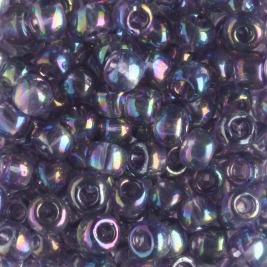 6/0 Transparent Rainbow Sugar Plum - 10 grams