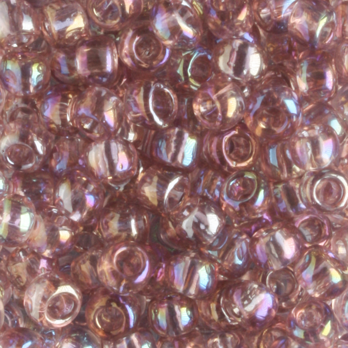 6/0 Transparent Rainbow Light Amethyst - 10 grams